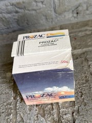 Vintage Prozac Lilly Pharmaceutical Drug Rep Sticky Notes Block 1998 NEW