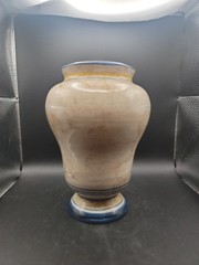 Vintage Italian Majolica Apothecary Jar Vase Deruta Style Hand Painted…