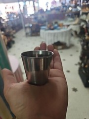 18-8 Stainless Steel Japan SH-503 Medicine Cup 2 Ounce 60 cc