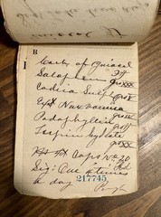 Antique prescriptions April 1900: Chloroform, Codeine, Wine, Lithium etc.