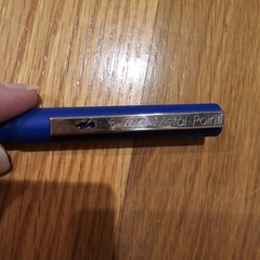 PROZAC FLUOXETINE HCL Pharmaceutical Drug Rep Marker Vintage Blue BIC READ Prop