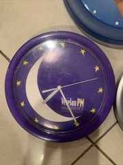 NEW (1) Pharmaceutical Promotional Wall Clock Vintage New (review Pics And Read)