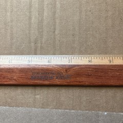 Effexor XR Wooden Ruler Pharmaceutical Drug Rep Promo Advertising