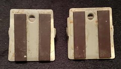2 Vintage DARVON COMPOUND 65 MAGNETIC PAPER CLIPS-Pharmaceutical Promotions
