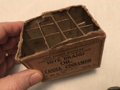 6 Original Vintage HITE BRAND Oil Cassia Cinnamon Full Bottles In Original Box