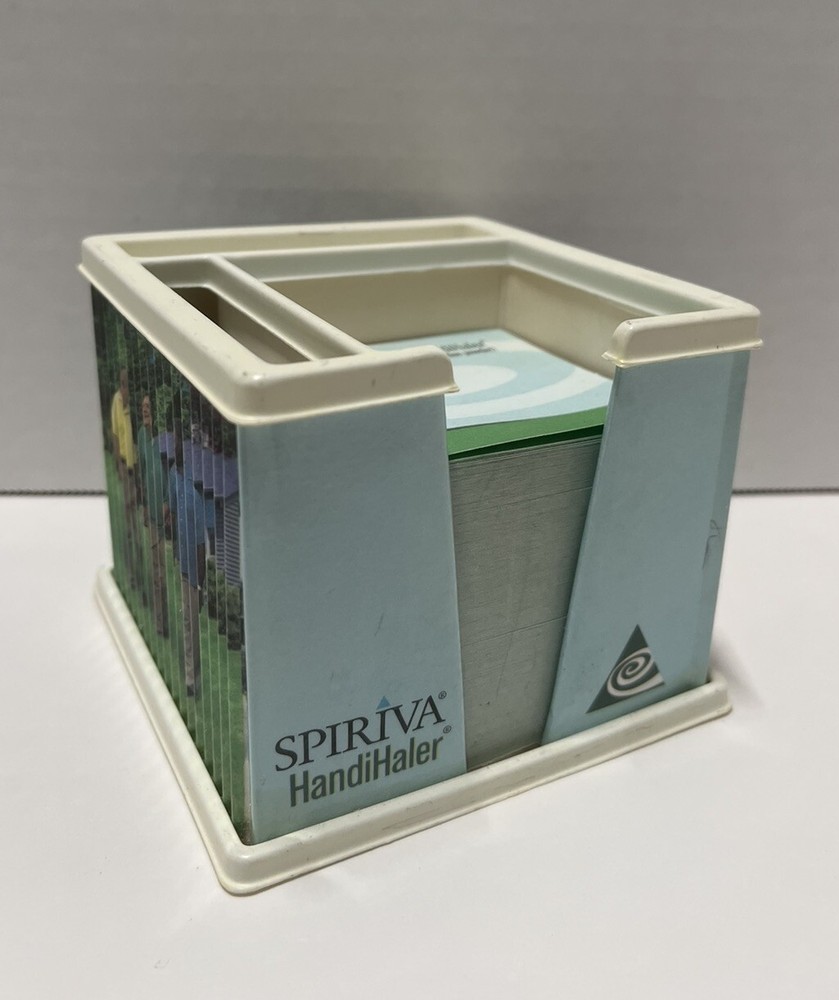 2006 Pfizer Promo Spiriva HandiHaler Office/Home Memo Pad Organizer Sticky Note