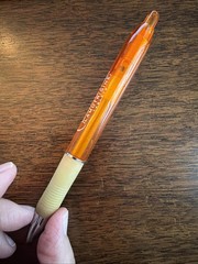 Rare Lamictal GSK Medical Drug Rep Pharmaceutical Pen Orange GlaxoSmithKline
