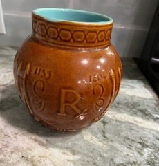 Vintage Pharmacist’s Jar RX Maimonides 1135-1204 Secundum Artem