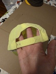 Cardizem Neon Yellow Baseball Cap Hat Rare Drug Rep Advertising Big Pharma