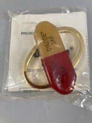 Pharmaceutical Drug Rep SKF Key Chain Collectible Dyazide Pill Vintage New