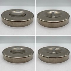 Vollrath Stainless Steel Canister With Medical Lid – Set of 2 – 8802 & 8803