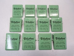 (12) Trilafon Full Range Tranquilizer Vintage Medical Advertising – Shows Wear