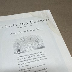Tile And Till Magazine Eli Lilly And Company January 1935 Indianapolis Indiana