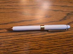 Mirapex Heavy Metal Drug Rep Pharmaceutical Pen Twist Cap Vintage