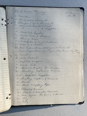 1952 Temple U Pharmacy Notebook Lorraine Lanza Connolly NJ Pharmacist History