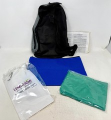 New Aubagio Lemtrada Shoulder Bag Water Botter D-Ring Clip Microfiber Cloth Bags