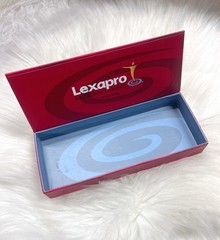 Lexapro Drug Rep Pharmaceutical Collectible Promotional Box Container 2008