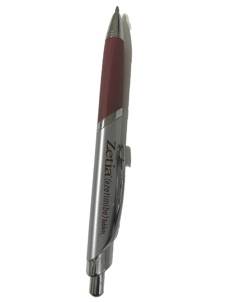Zetia Pharmaceutical Drug Rep Metal Heavy Pen Marketing Advertising Collectible