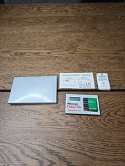 Sporanox Pharmaceutical Drug Advertising Promotional Card Clock NEEDS BATTERY