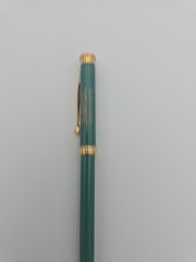 Pharmaceutical Drug Rep Pen Norvasc Gold Green Black Metal Lot 3