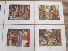 VTG. A HISTORY OF PHARMACY IN PICTURES by Parke Davis Set 12 Prints 1950’s