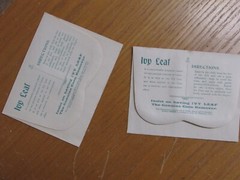 1900s IVY LEAF CORN CURE Paper Envelope CANNABIS Indian HEMP Apothecary PHARMACY