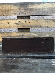Vintage Wooden Medical Box Test tube Flask Holder Old Original