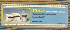 Elase Ruler 1960s Parke Davis Drug Rep Swag Pharmaceuticals Vtg Pharma Ad