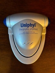 Drug rep-„Uniphyl“ chart clip with bright light to see notes! w/2 AAA batteries!
