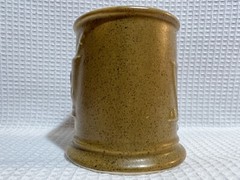 “PHARMACIST” Brown Speckled/Embossed Scales & Rx Mortar&Pestle-Col. Tankard/Mug