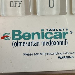 Pharmaceutical Advertising Promotional Benicar Calculator Benicar Tablets