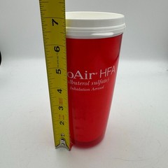 ProAir HFA Red Acrylic Travel Mug 16oz Teva Pharmaceuticals Promo Cup New
