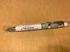 VTG Drug Rep Pen Pharmaceutical White,floating Tablets Unique Pen New in Plastic