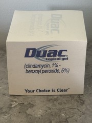 DUAC Topical Gel Post-It Note Pad Drug Rep Pharmaceutical Promo NEW/SEALED