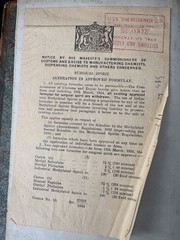 Handwritten Chemist Prescription Ledger Kennington Park London Pharmacy 1920