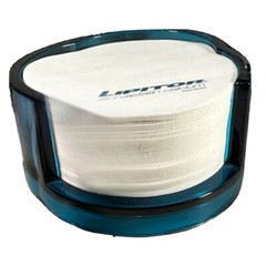 LIPITOR DESKTOP NOTE PAD BLUE ACRYLIC HOLDER Pharmaceutical Drug Rep