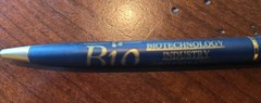 Bio Biotechnology Industry Slim Metal Pen Pharmaceutical Drug Rep Promo