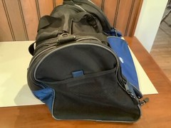Vintage Pfizer Employee Only Gym Duffel Bag 20x12x10”
