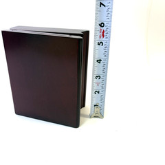 NEW Niaspan Niacin Pharmaceutical Cherry Wood Picture Frame Clock Premium Pharma