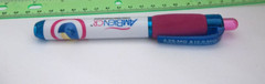 AMBIEN CR Promotional Flashlight – Plastic Rubberized Grip – Needs Battery