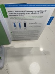 Prolia (Denosumab) Injection Pharmaceutical Model Advert For Doctors Office