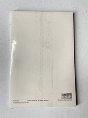 Zoloft New Sealed Pharmaceutical Drug Rep Sticky Note Notepad 2001 Pfizer Vtg