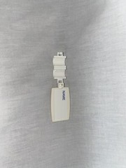 Cipro – Vintage Pharmaceutical Promotional Merchandise Stethoscope Name Tags