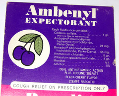 Vintage 1966 Ambenyl Cough Relief With Codeine Advertising Telephone Notepad!