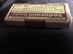 Sedormid ‘Roche’ Vintage Collectible Pharmaceutical Pillbox OOAK Medical Quack