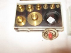 Rx, Pharmacy, Mini Weight Sets , Set of 2 Different Weights , Vintage , Rare