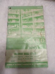 Vintage 1974,1977,1981 Lot of 3 Nard Almanac Dorsey/Johnson Pharmacy FREE SHIP