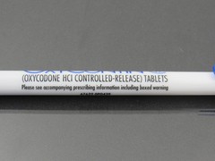 Oxycontin Oxycodone PEN + Sticky Notepad Drug Rep Pharmaceutical Advertising