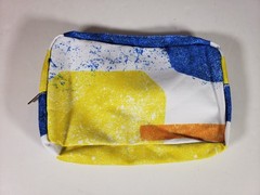 Otezla Medical Promo Zipper Bag/Pouch Yellow, Blue, and White Pharma Rep NEW