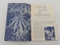 1970’s We Tip Iron Eyes Cody & Parents Guide to Marijuana